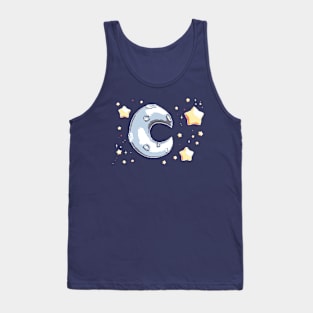 Pixel Moon Tank Top